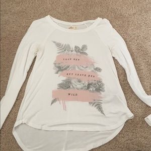 Long sleeve Hollister t shirt